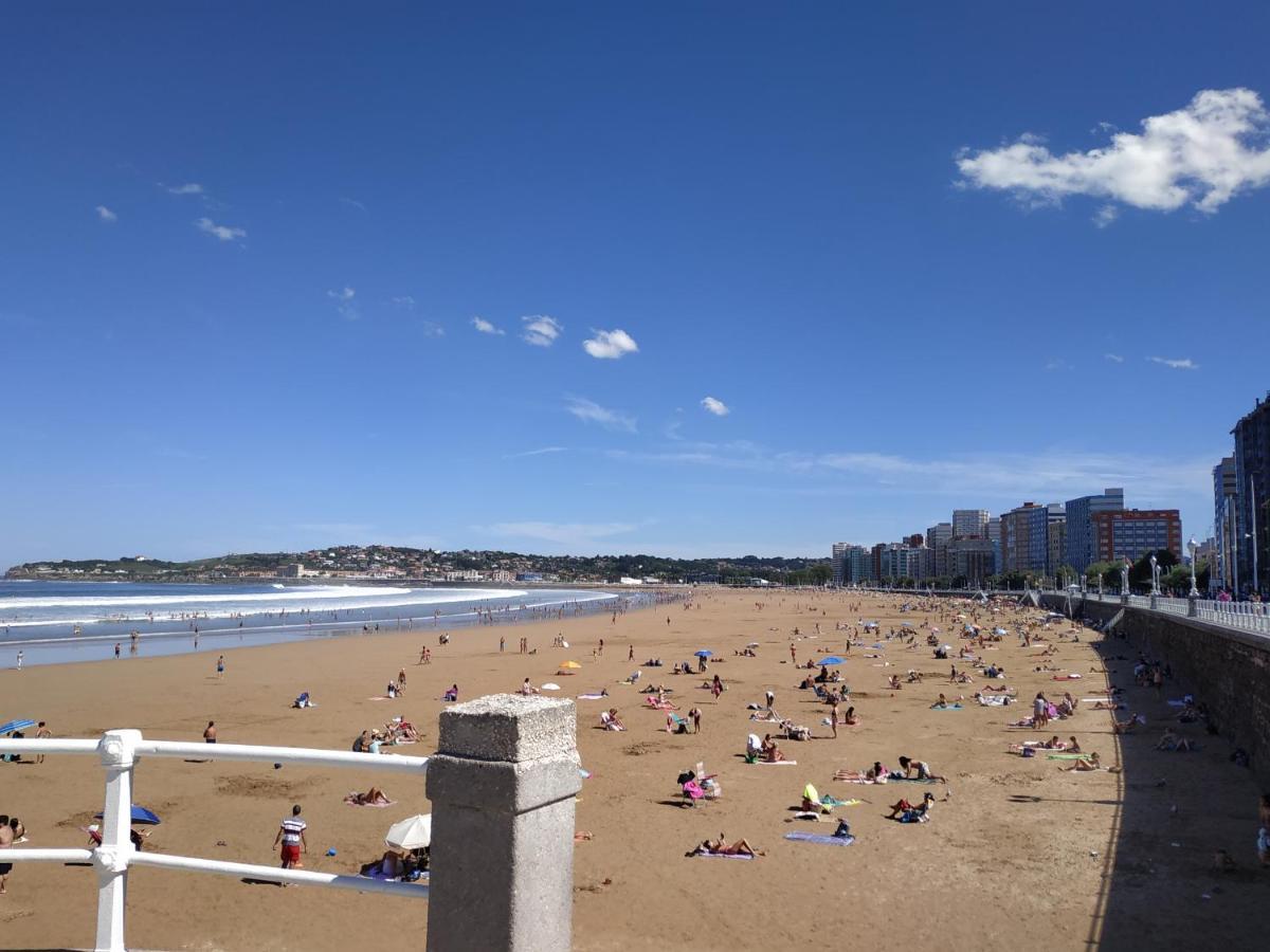 El Rincon Del Puerto Apartment Gijon Bagian luar foto